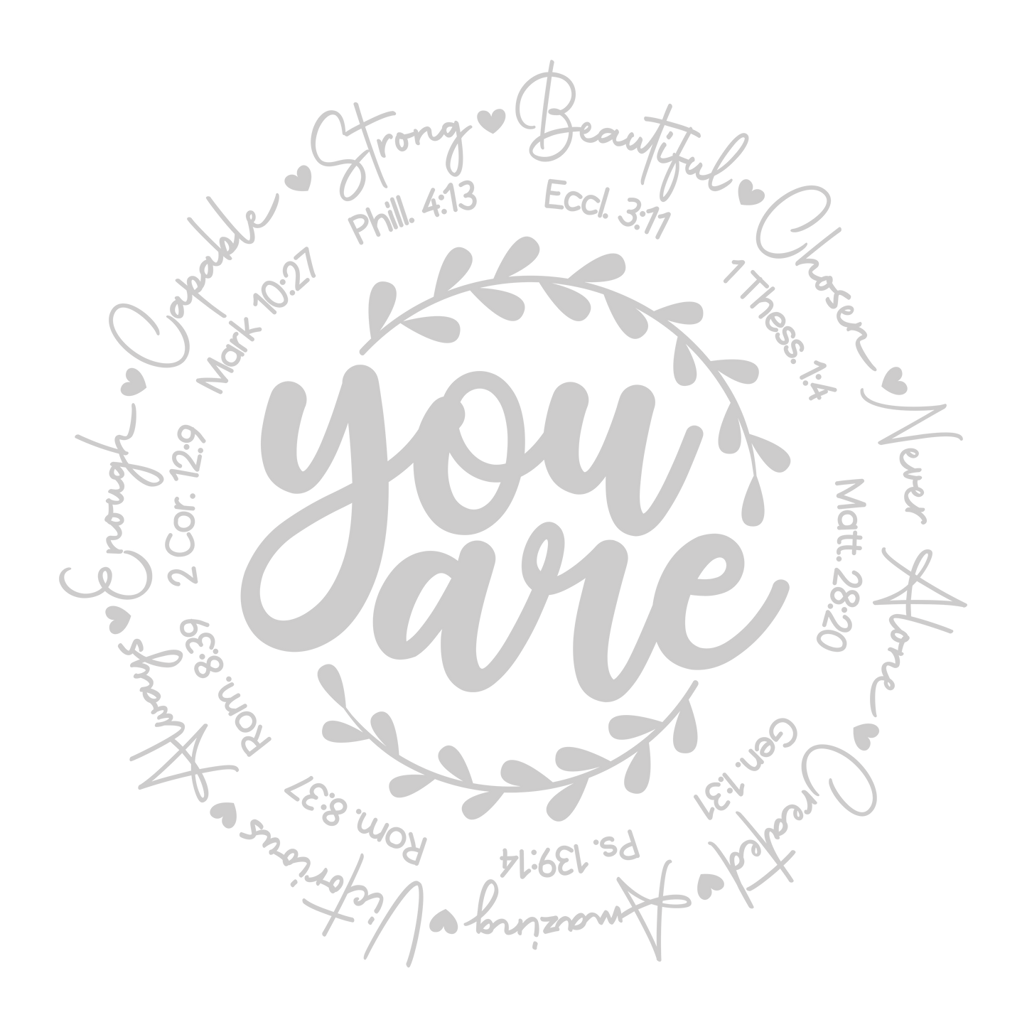 Women's Hoodie You ARE