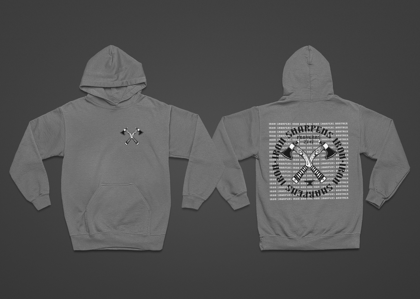 Men's Hoodie Iron Sharpens Iron
