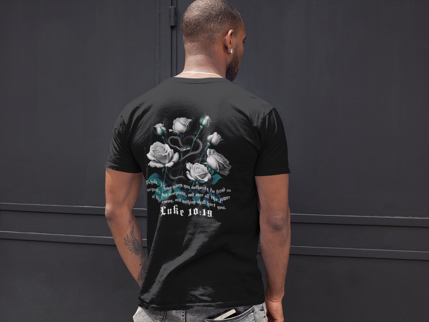 Men's T-Shirt Authority Over Evil
