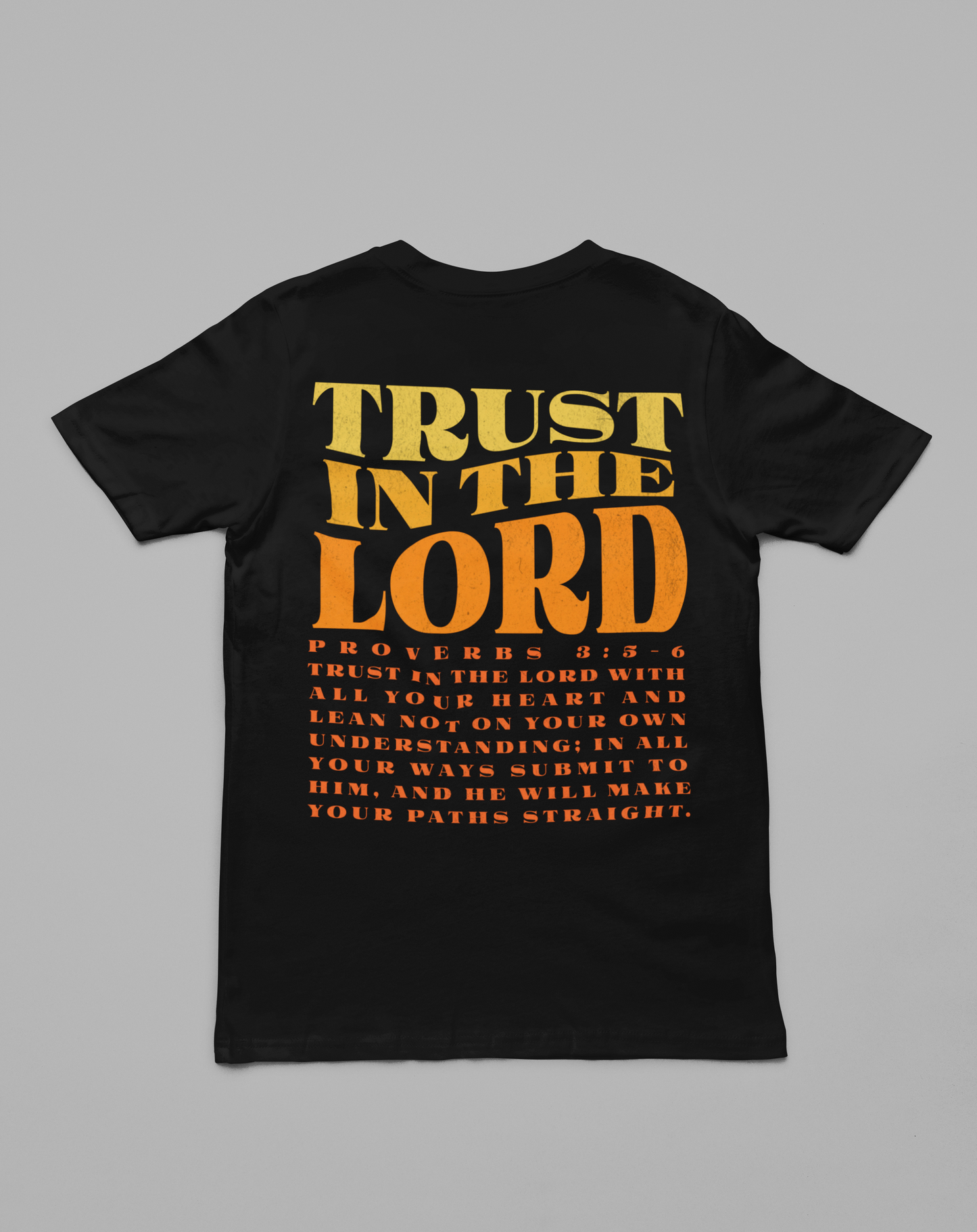 Women's T-Shirt Trust in the Lord (Sunset)