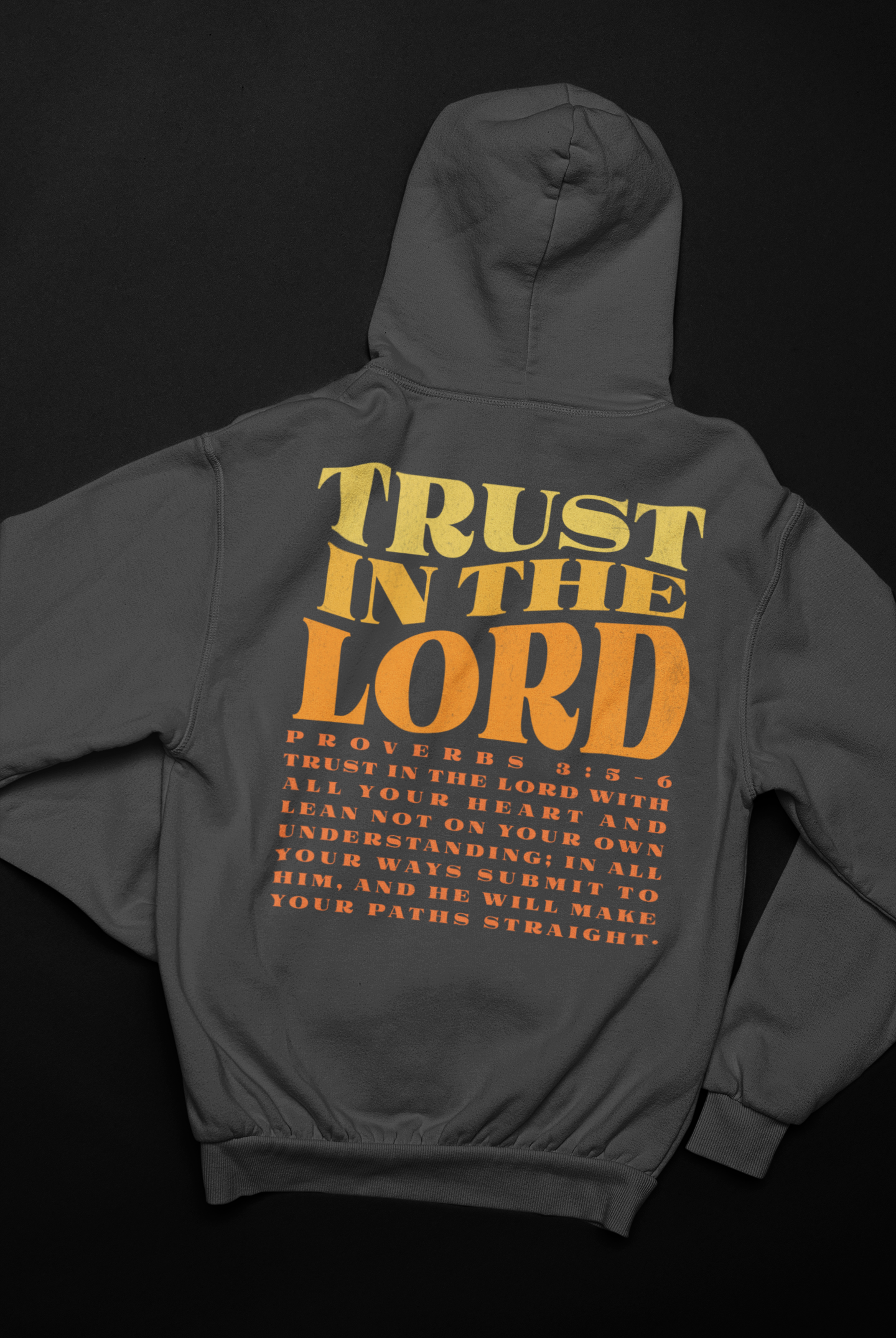 Women's Hoodie Trust In the Lord (Sunset)