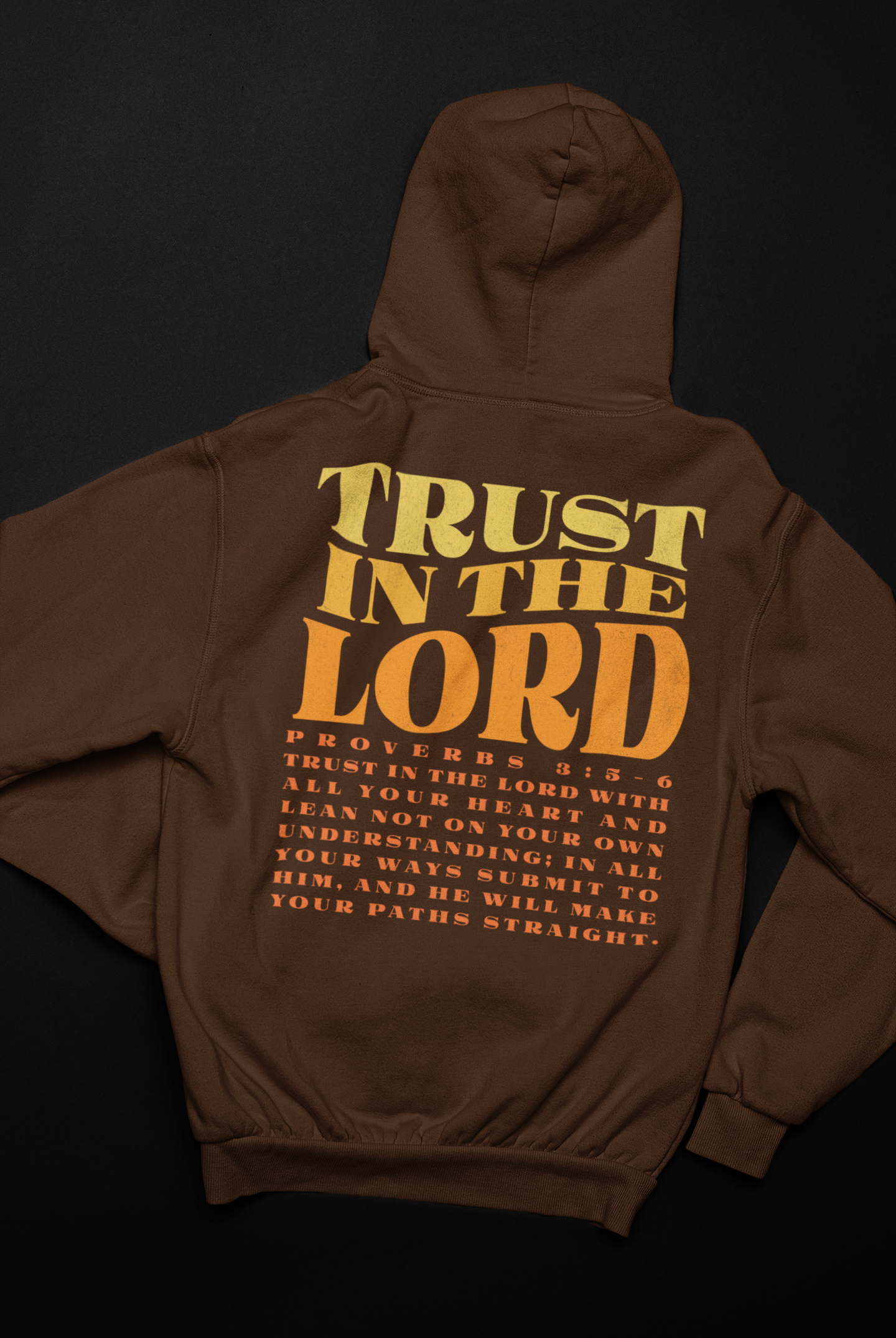 Women's Hoodie Trust In the Lord (Sunset)