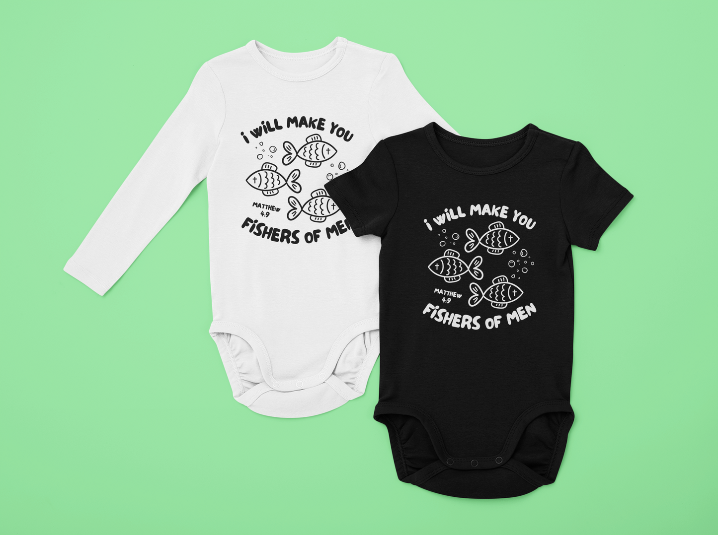 Baby Onesie Fishers of Men