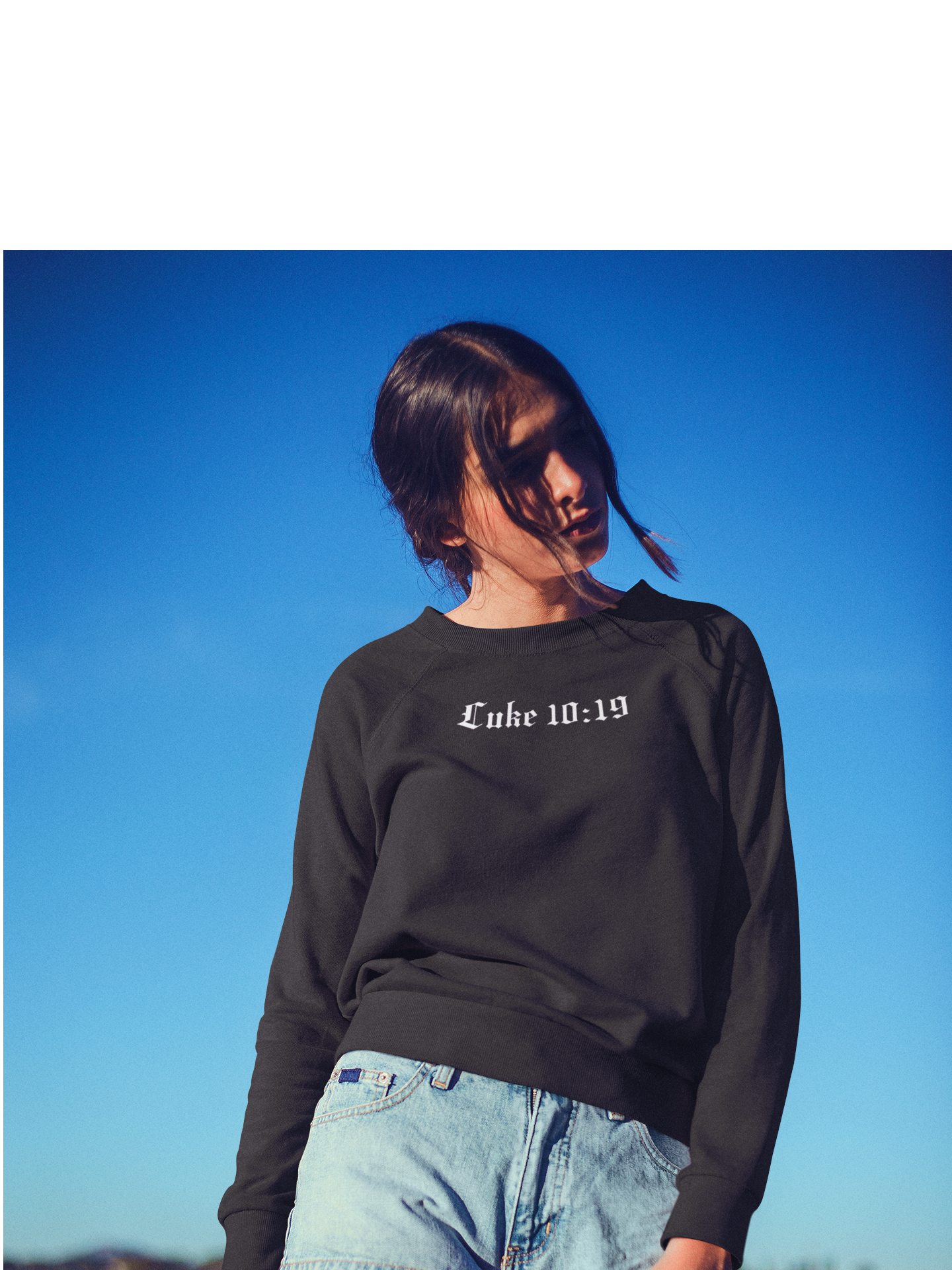 Women's Sweater Authority Over Evil