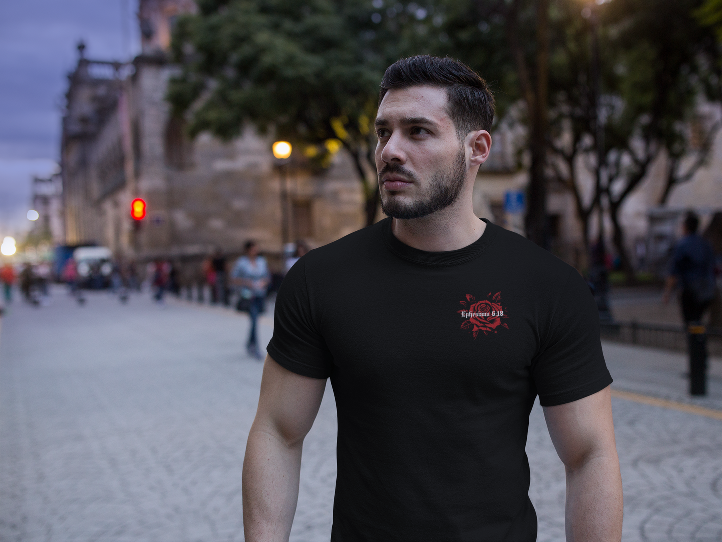 Men's T-Shirt Pray For The Saints