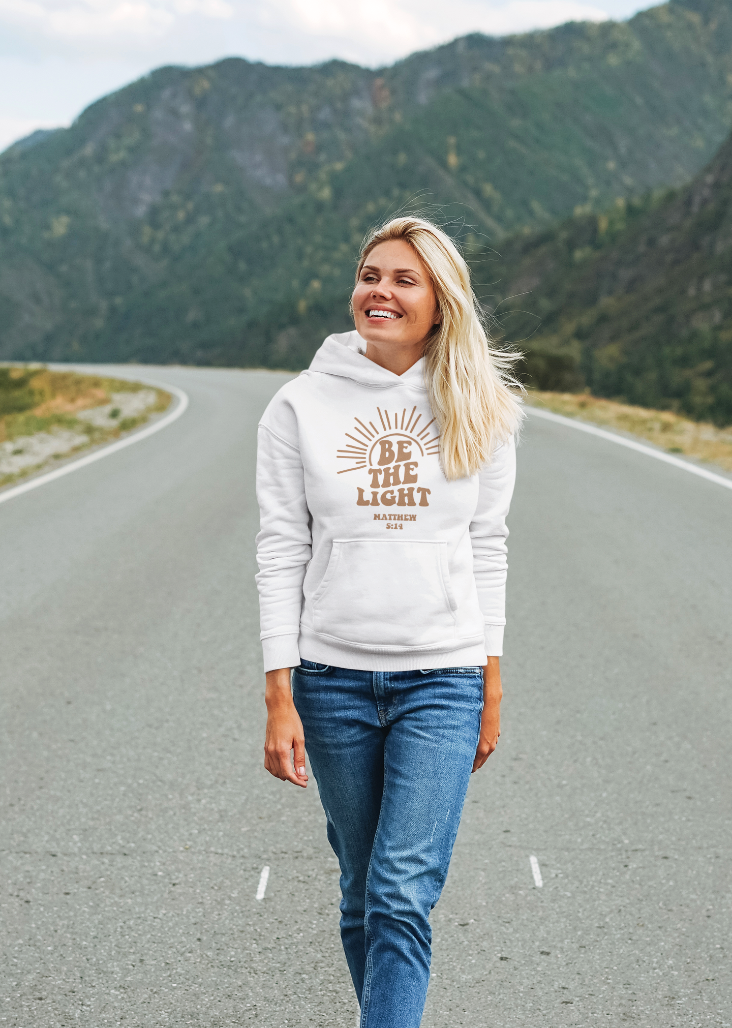 Women's Hoodie Be The Light