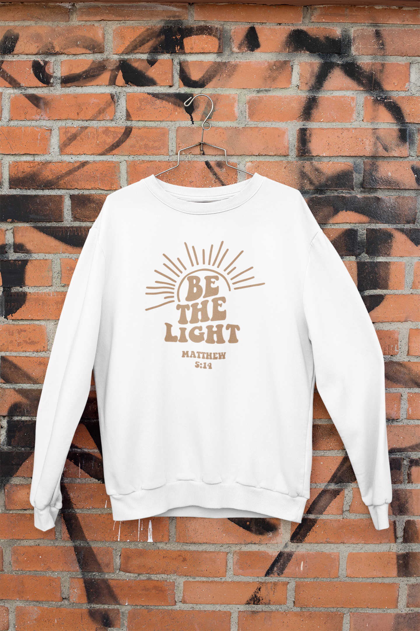 Women's Sweater Be The Light