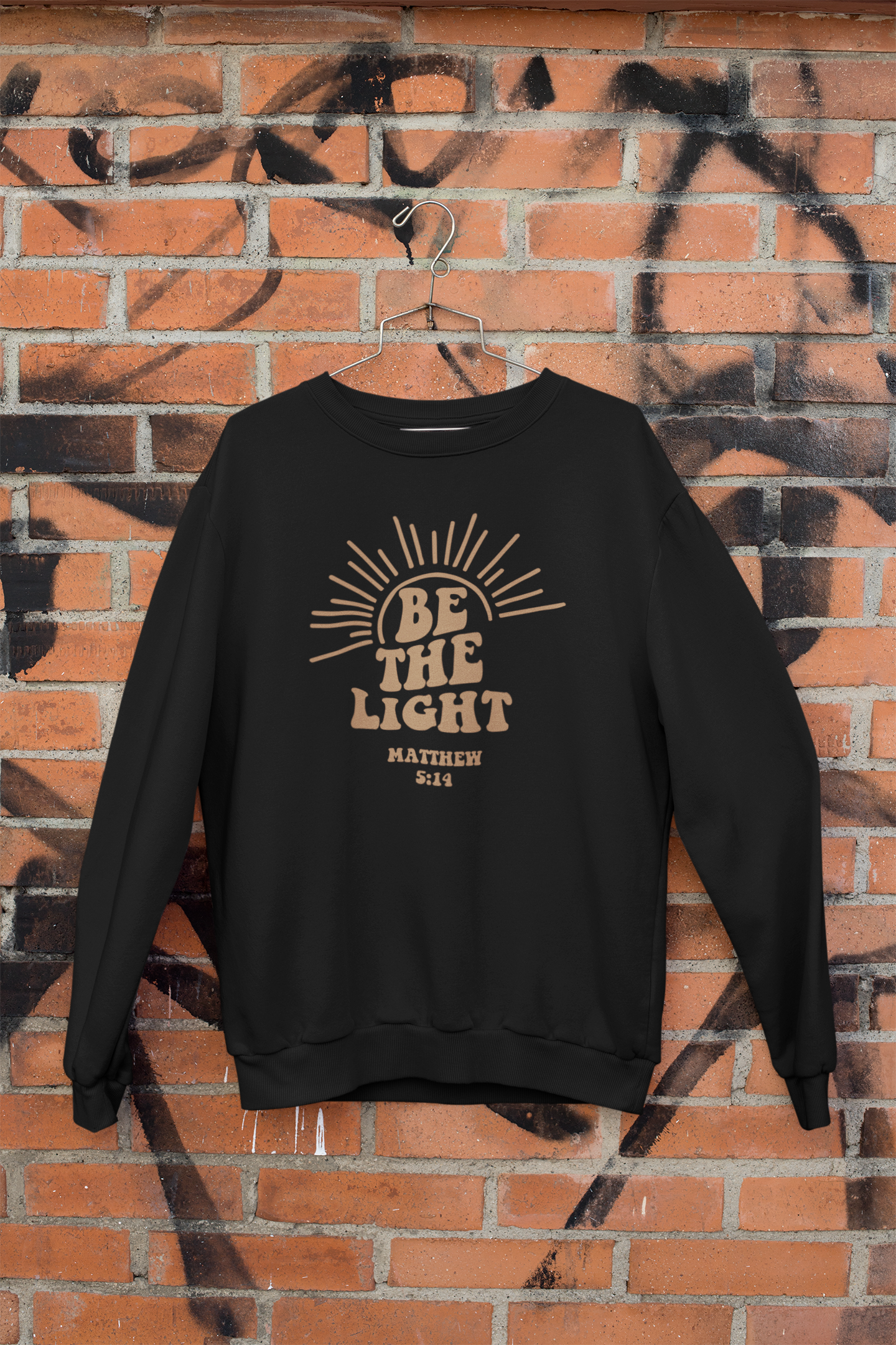 Women's Sweater Be The Light