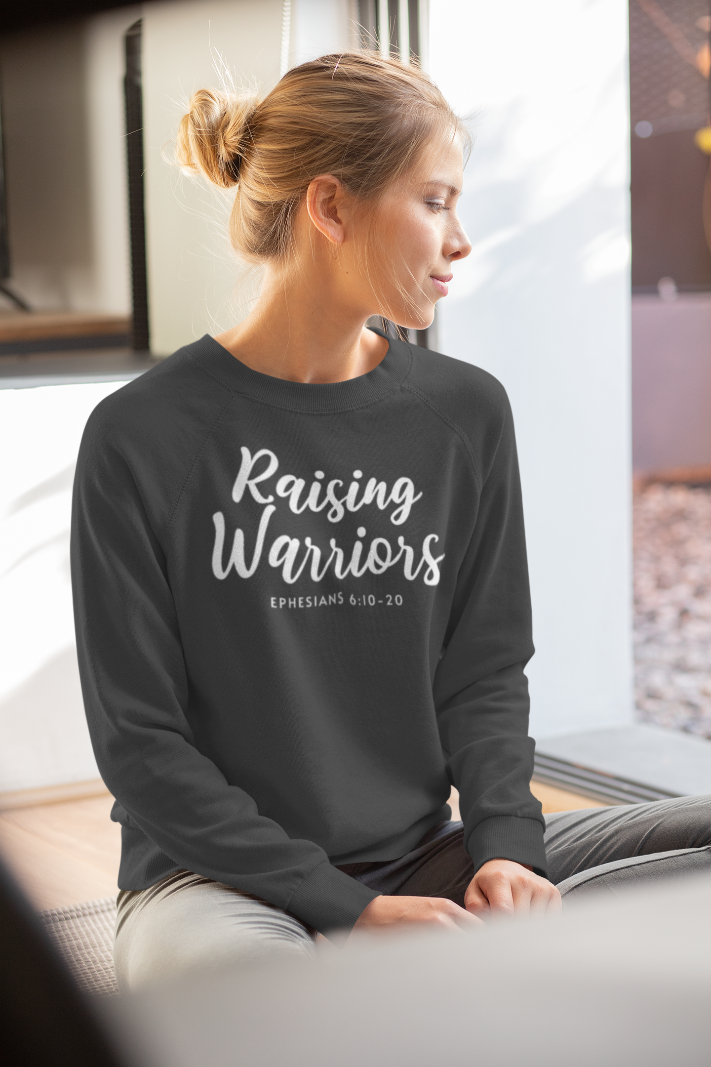 Women's Sweater Raising Warriors