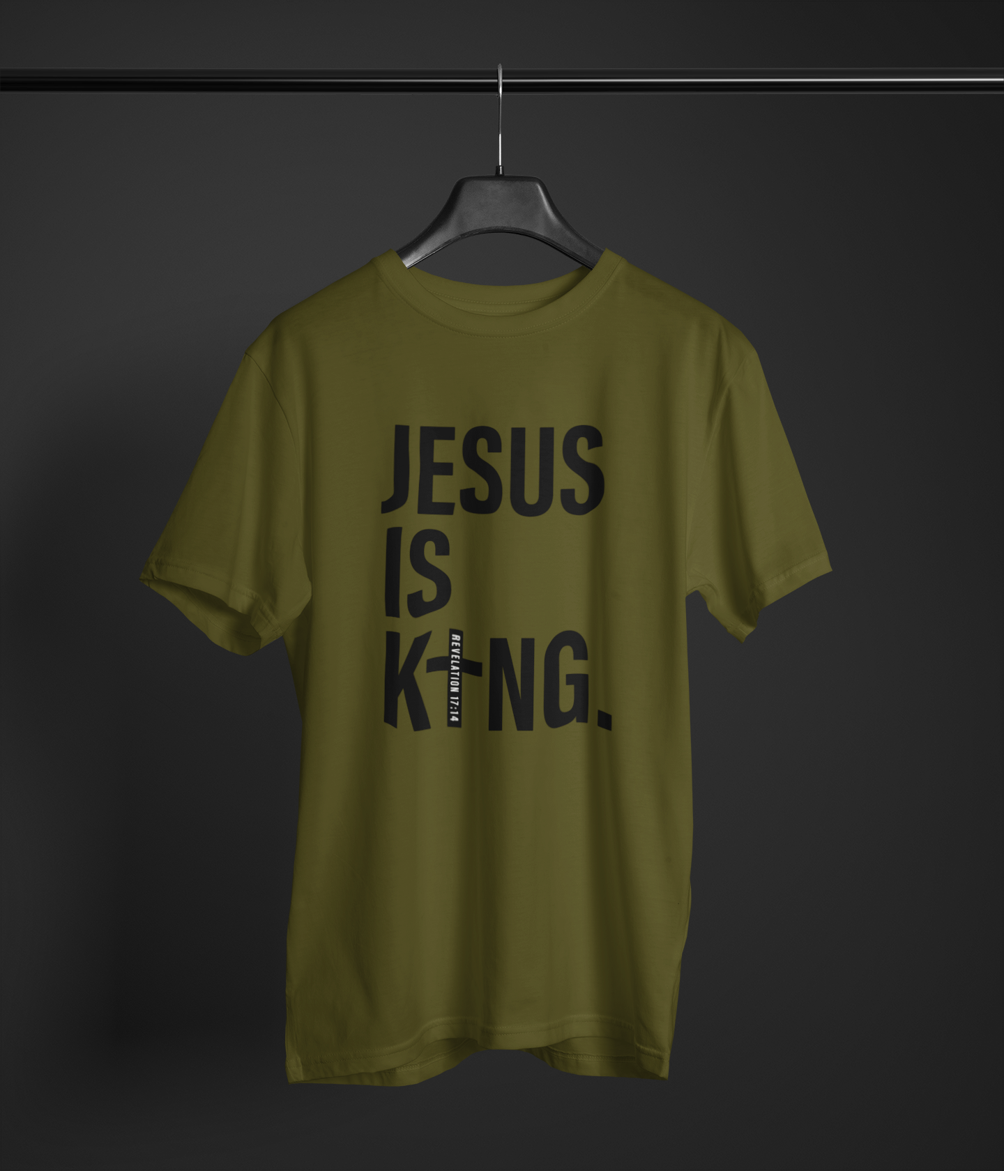 Men's T-Shirt Jesus Is King