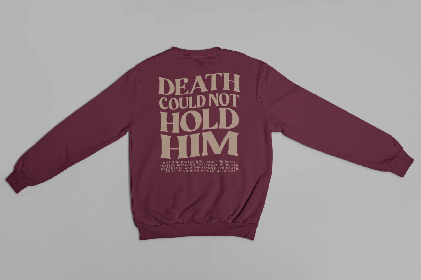 Women's Sweater Death Could Not Hold Him