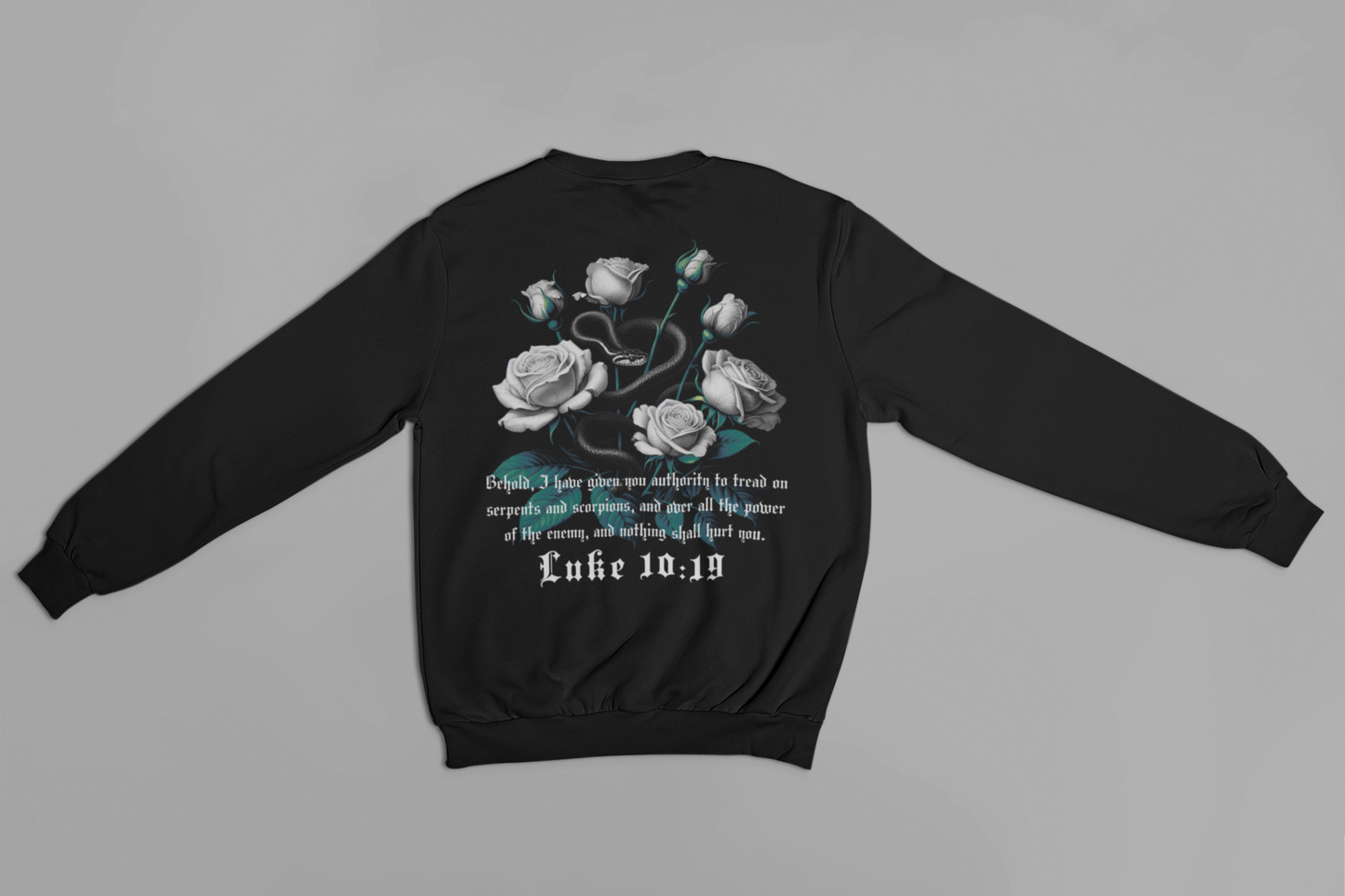 Women's Sweater Authority Over Evil