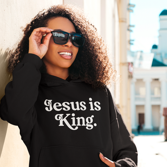 Women's Hoodie Jesus is King