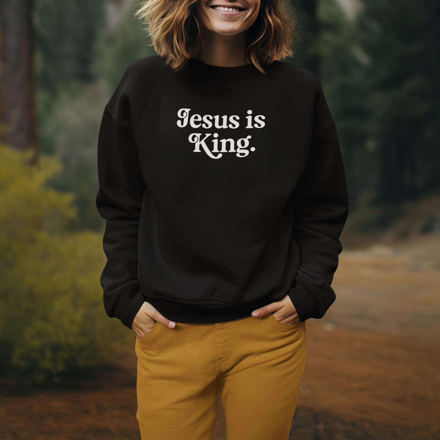 Women's Sweater Jesus is King