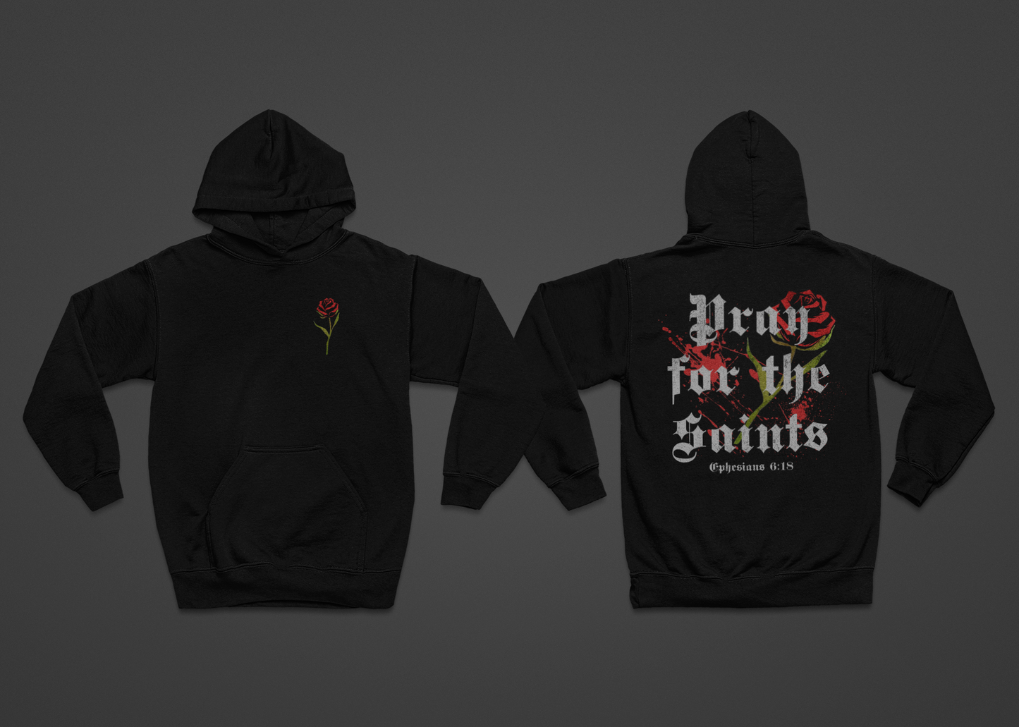 Men's Hoodie Pray for the Saints