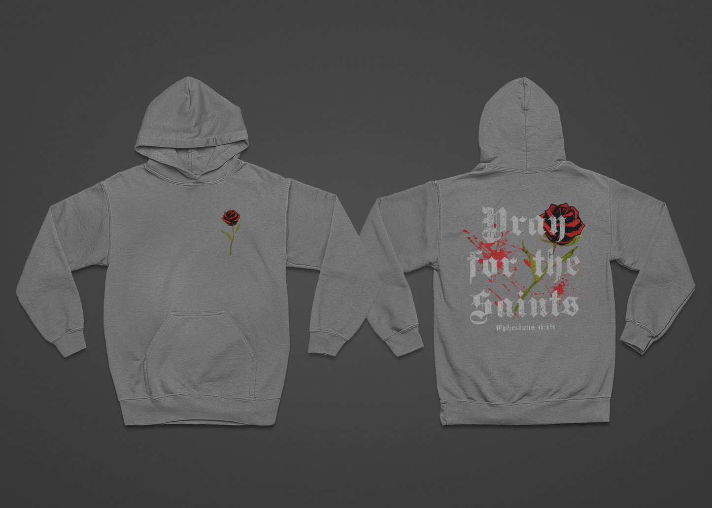 Men's Hoodie Pray for the Saints