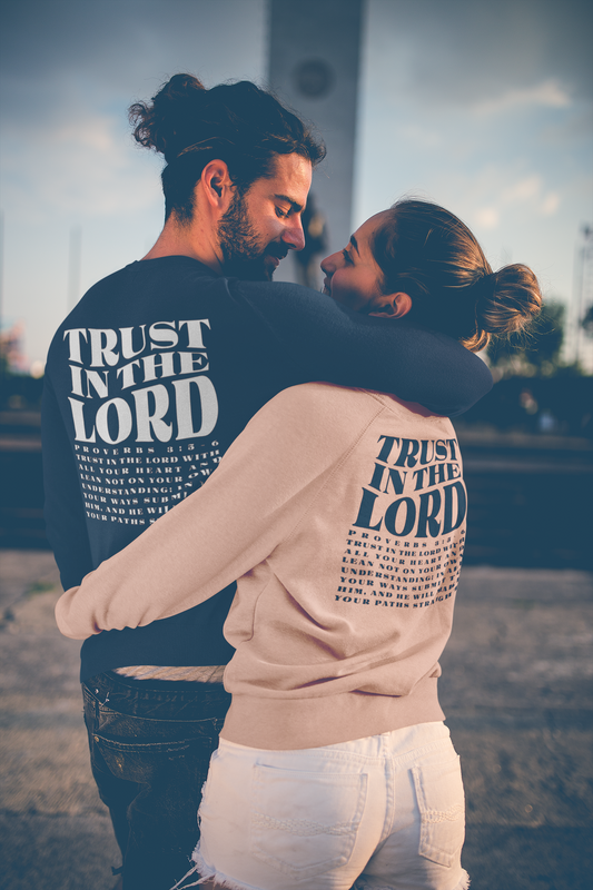 Women's Sweater Trust in the Lord