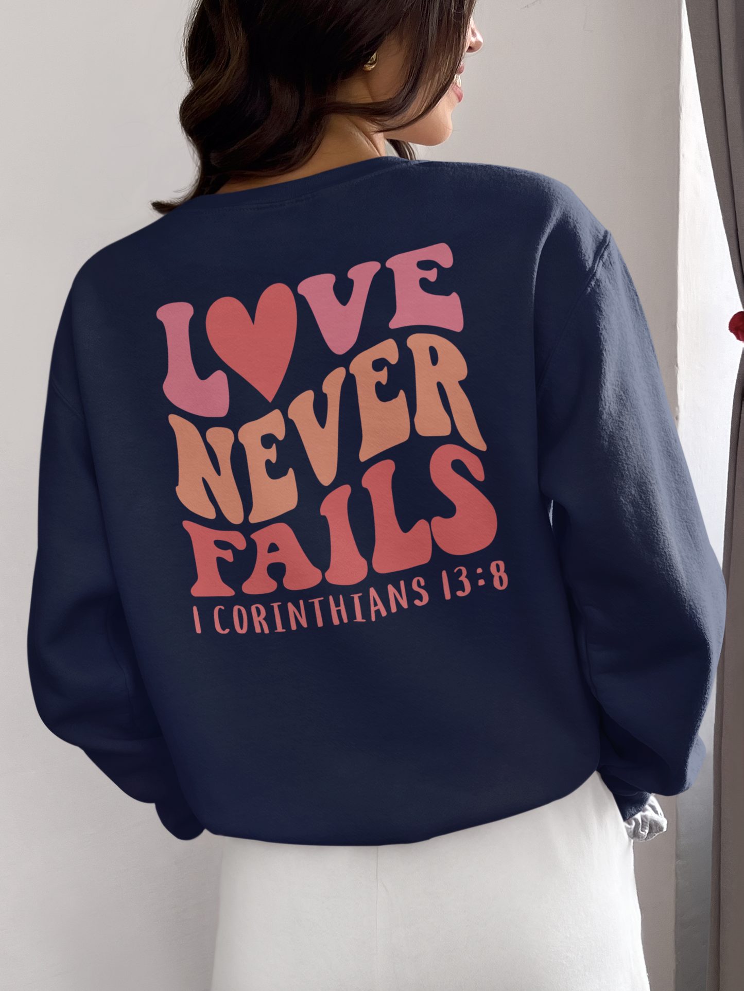 Women's Sweater Love Never Fails