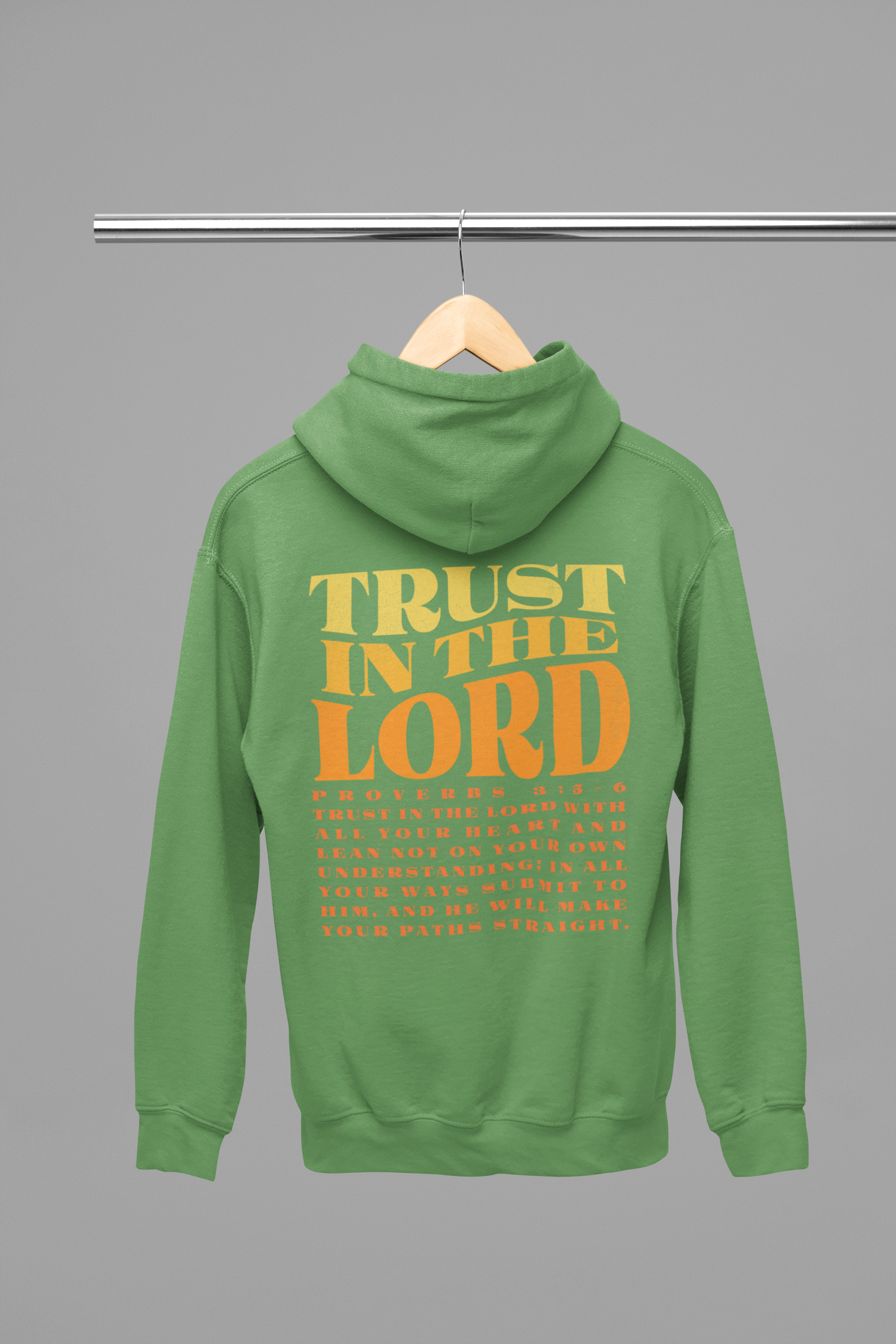 Women's Hoodie Trust In the Lord (Sunset)