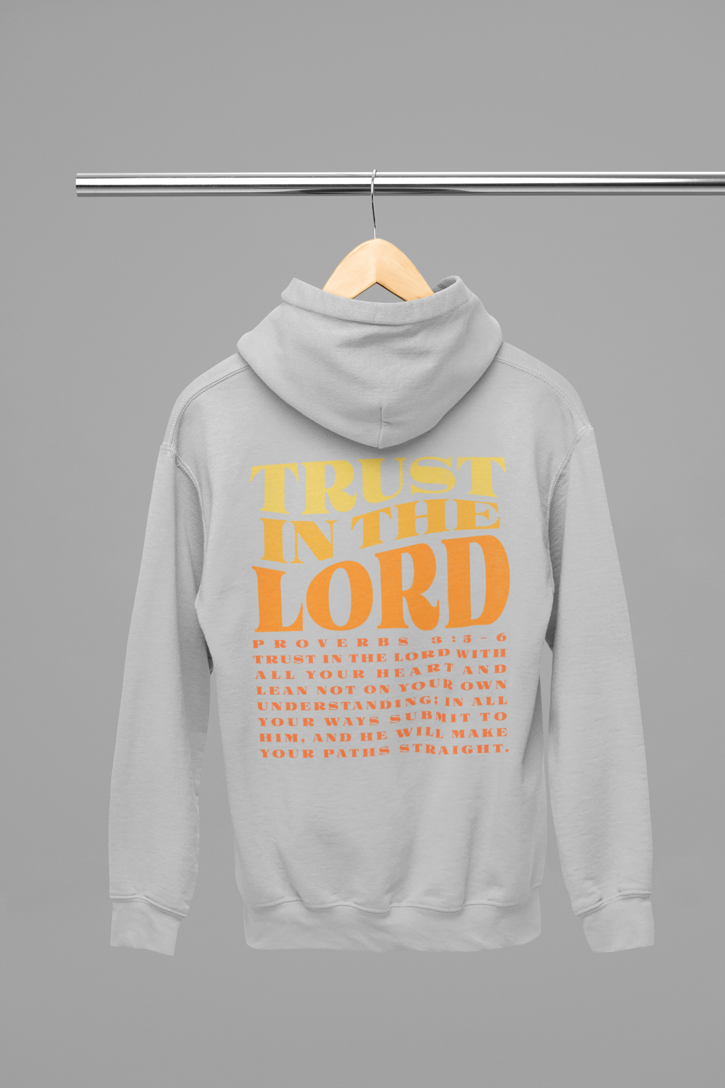 Women's Hoodie Trust In the Lord (Sunset)