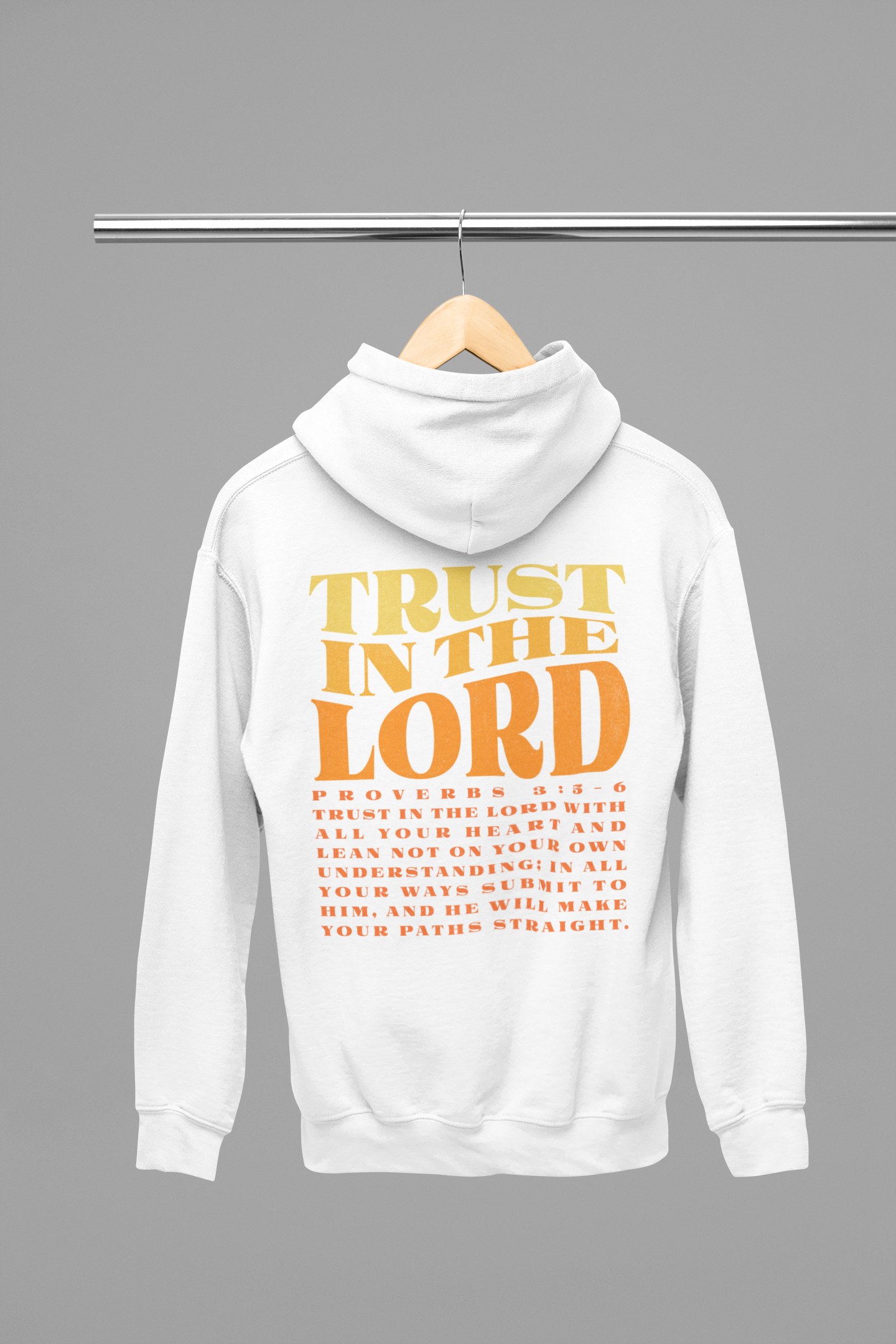 Women's Hoodie Trust In the Lord (Sunset)