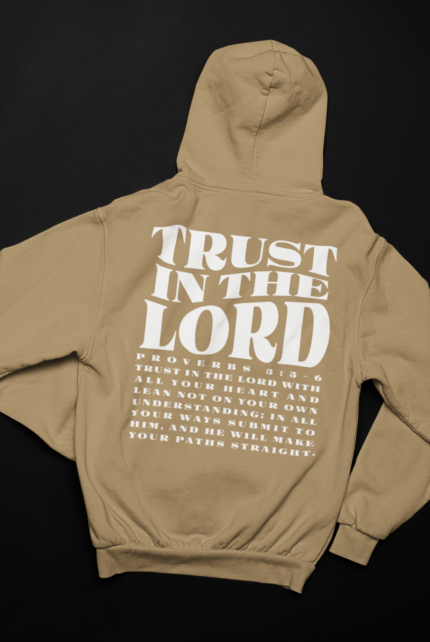 Men's Hoodie Trust In The Lord