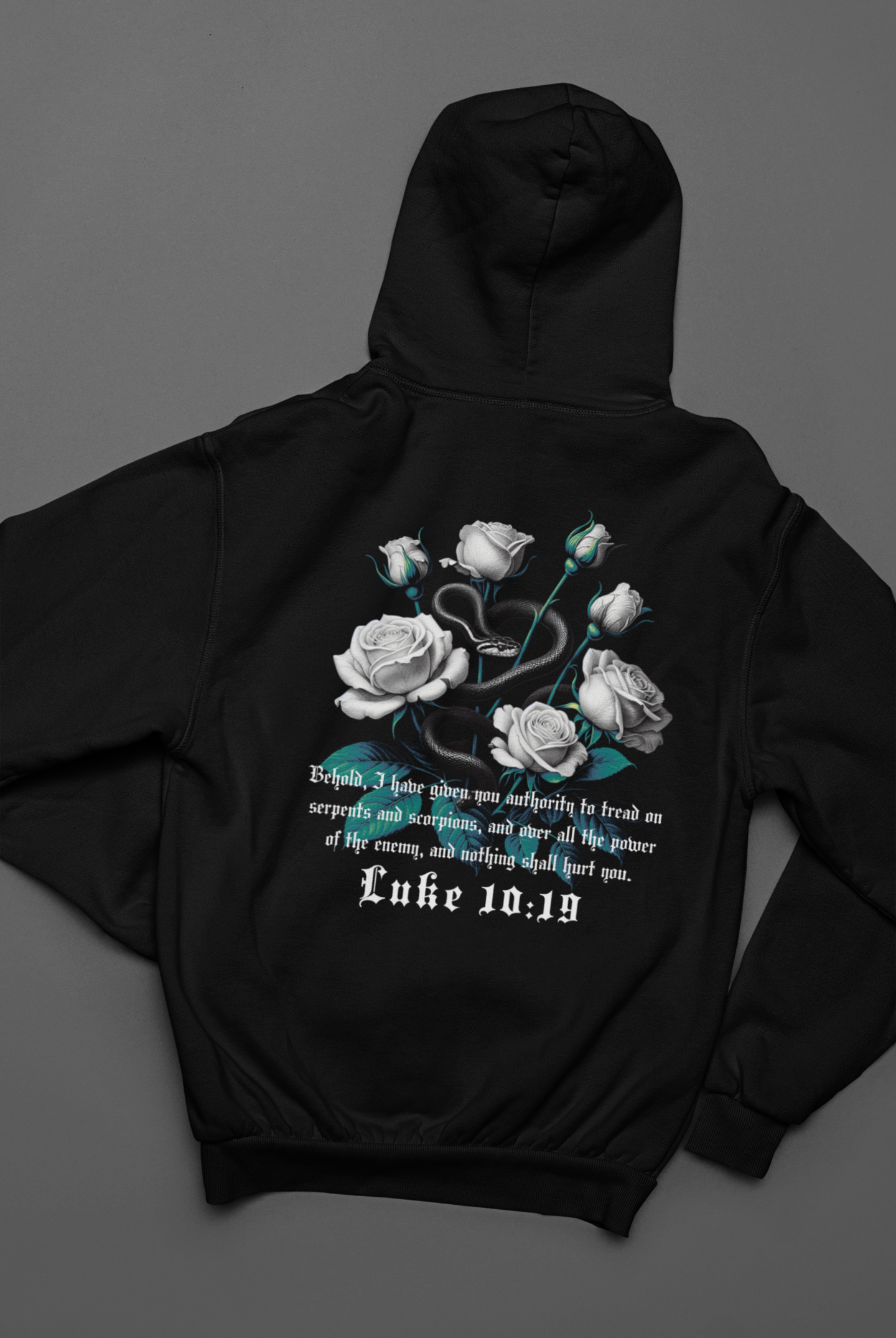 Men's Hoodie Authority Over Evil