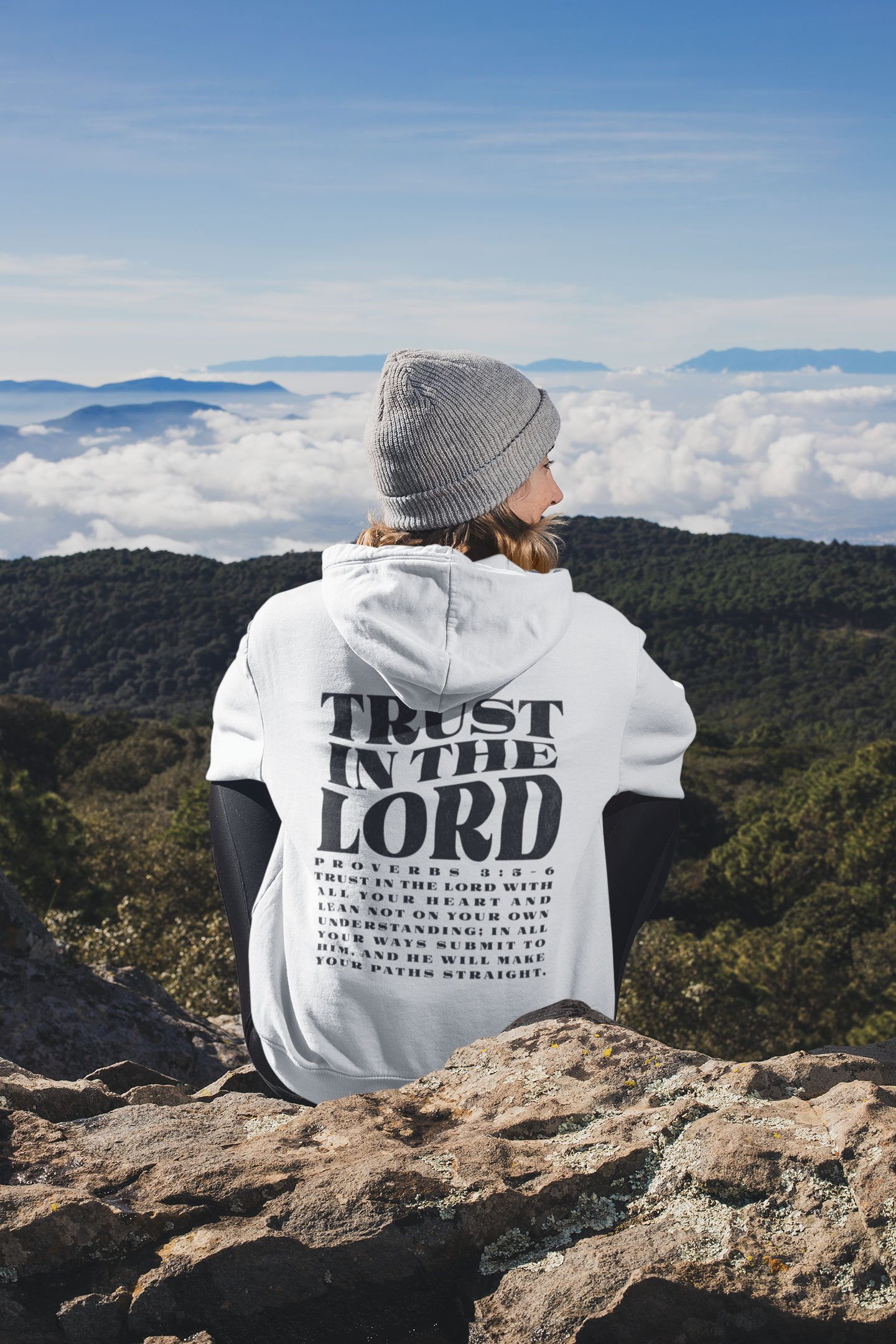 Women's Hoodie Trust in The Lord