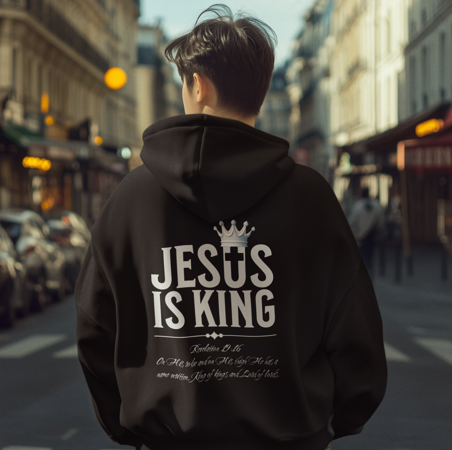 Men's Hoodie King Jesus