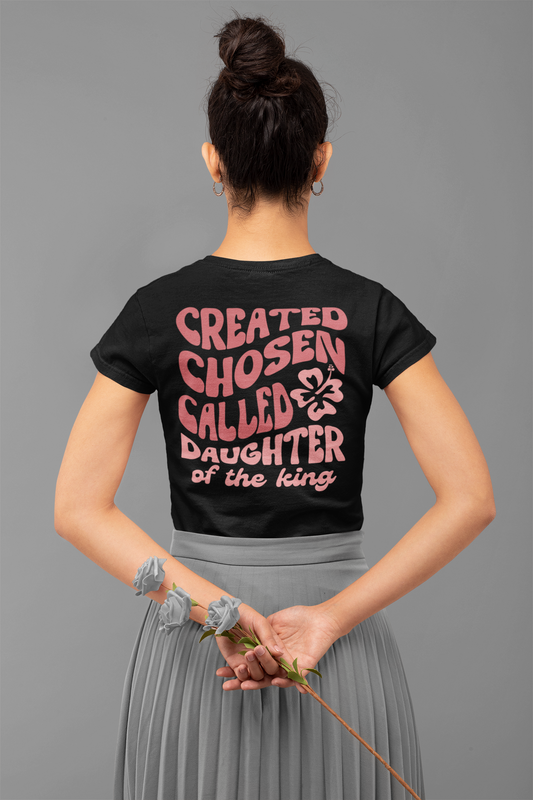 Women's T-Shirt Created, Chosen, Called