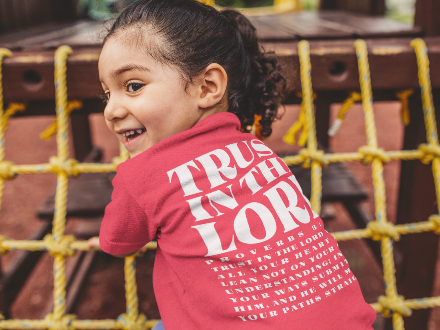 Kid's T-Shirt Trust in the Lord