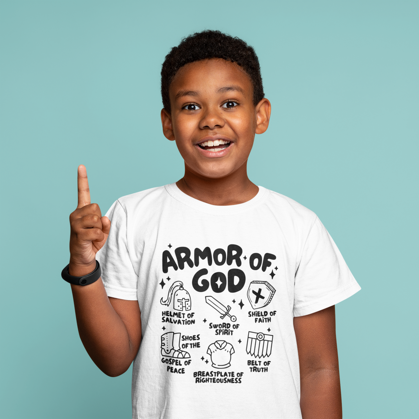 Kids T-Shirt Armor of God