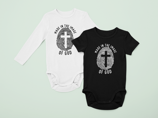 Baby Onesie Made in the Image of God