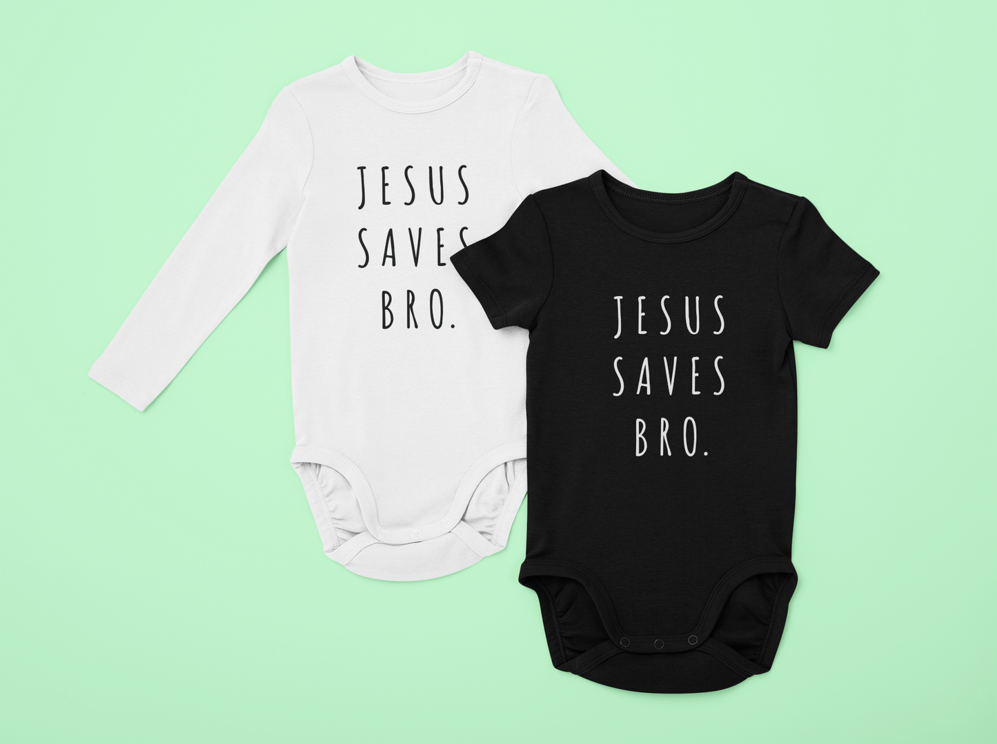 Baby Onesie Jesus Saves Bro