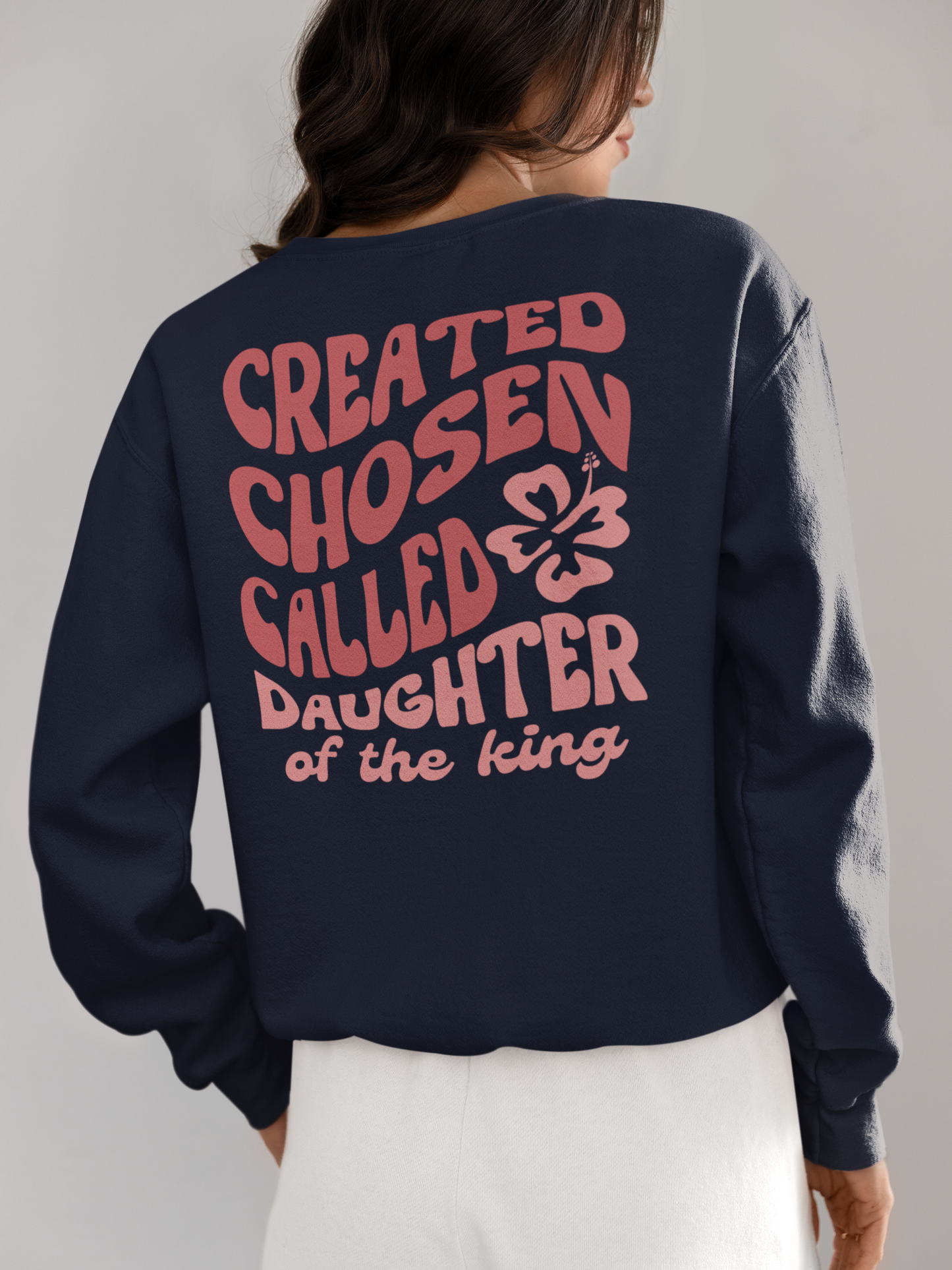 Women's Sweater Created, Chosen, Called