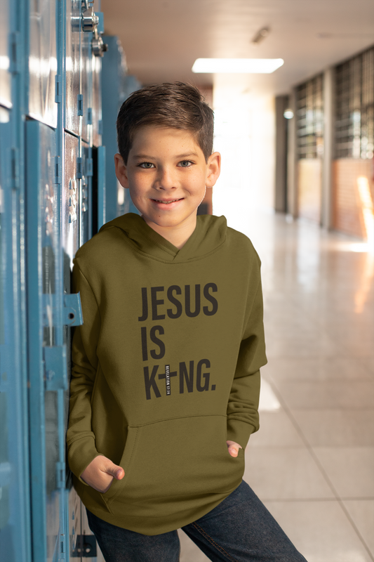 Kid's Hoodie - Jesus Is King