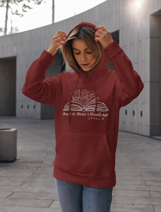 Women's Hoodie Grace and Knowledge