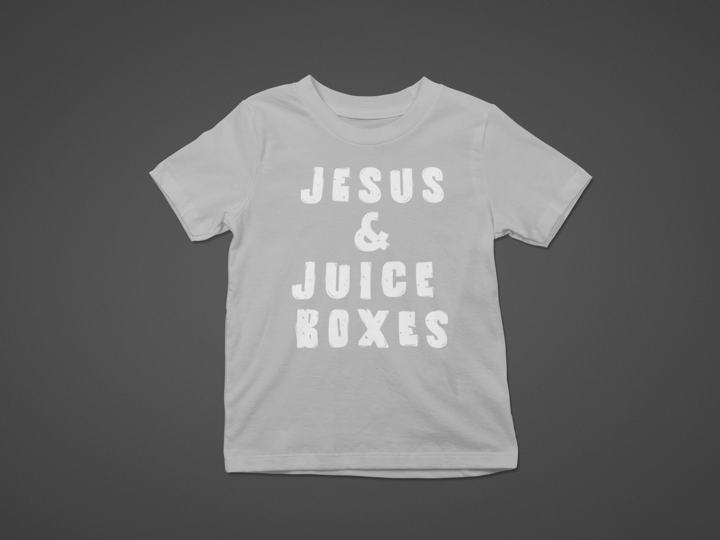 Kid's T-Shirt Jesus and Juice Boxes