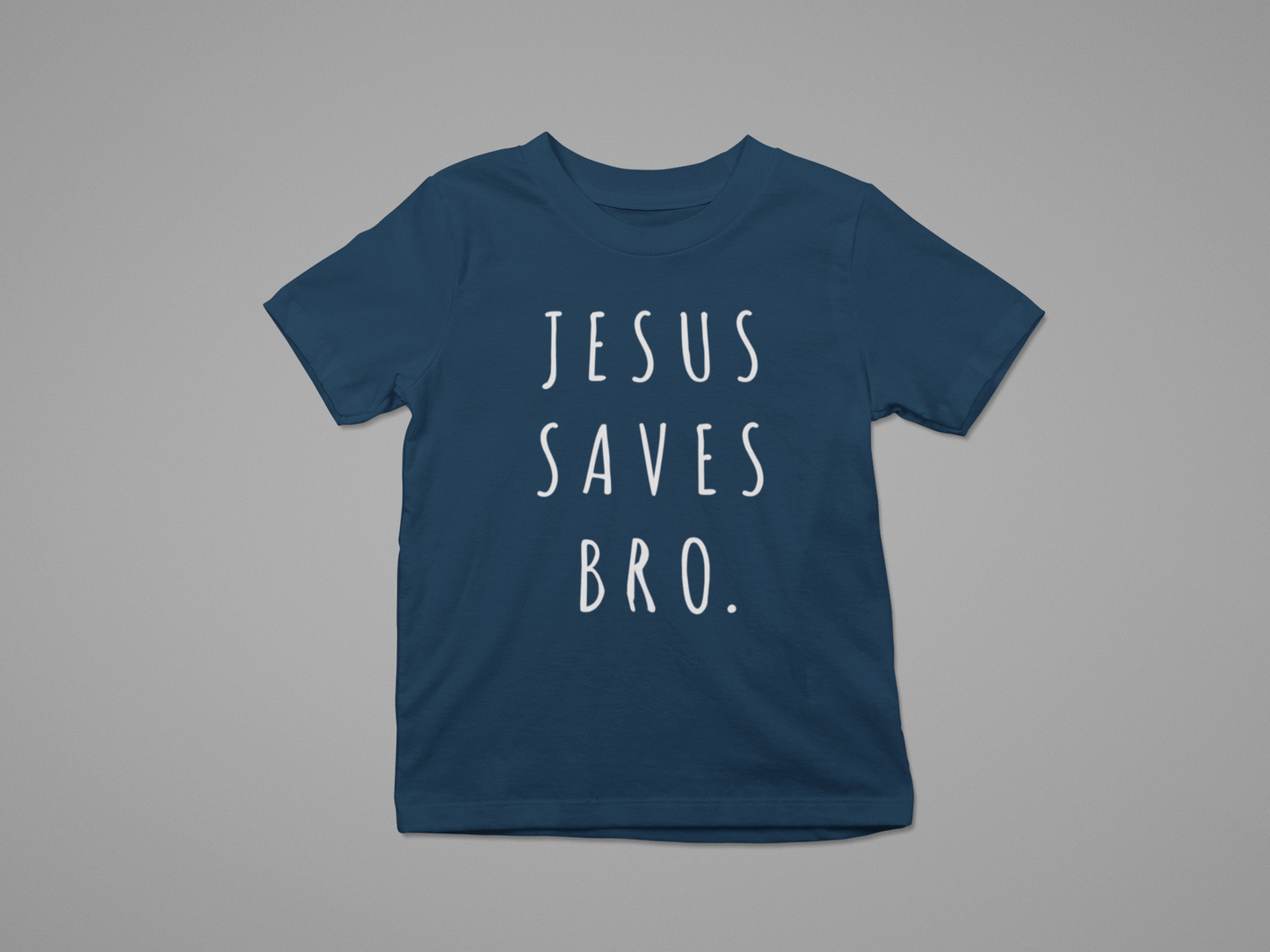 Kid's T-Shirt Jesus Saves Bro