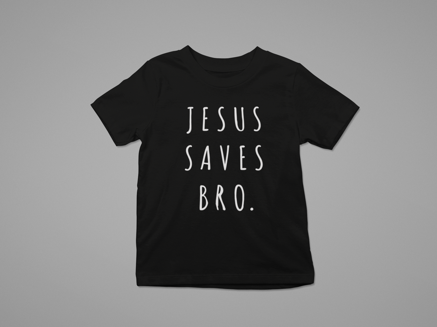 Kid's T-Shirt Jesus Saves Bro