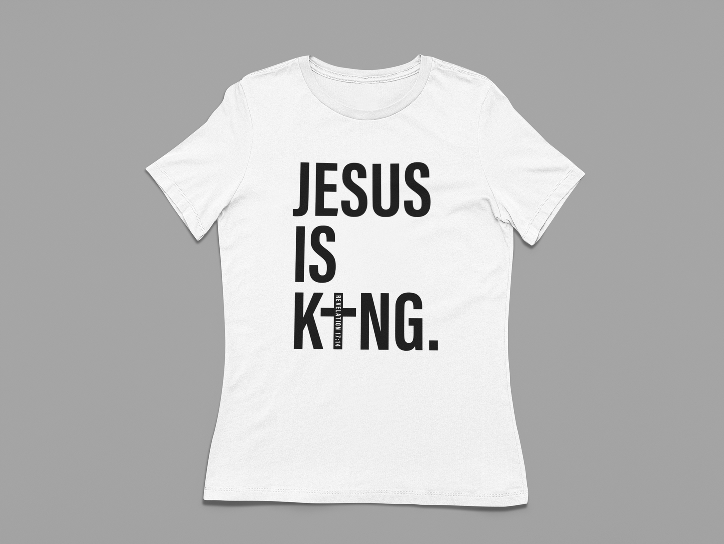 Women's T-Shirt JESUS IS KING