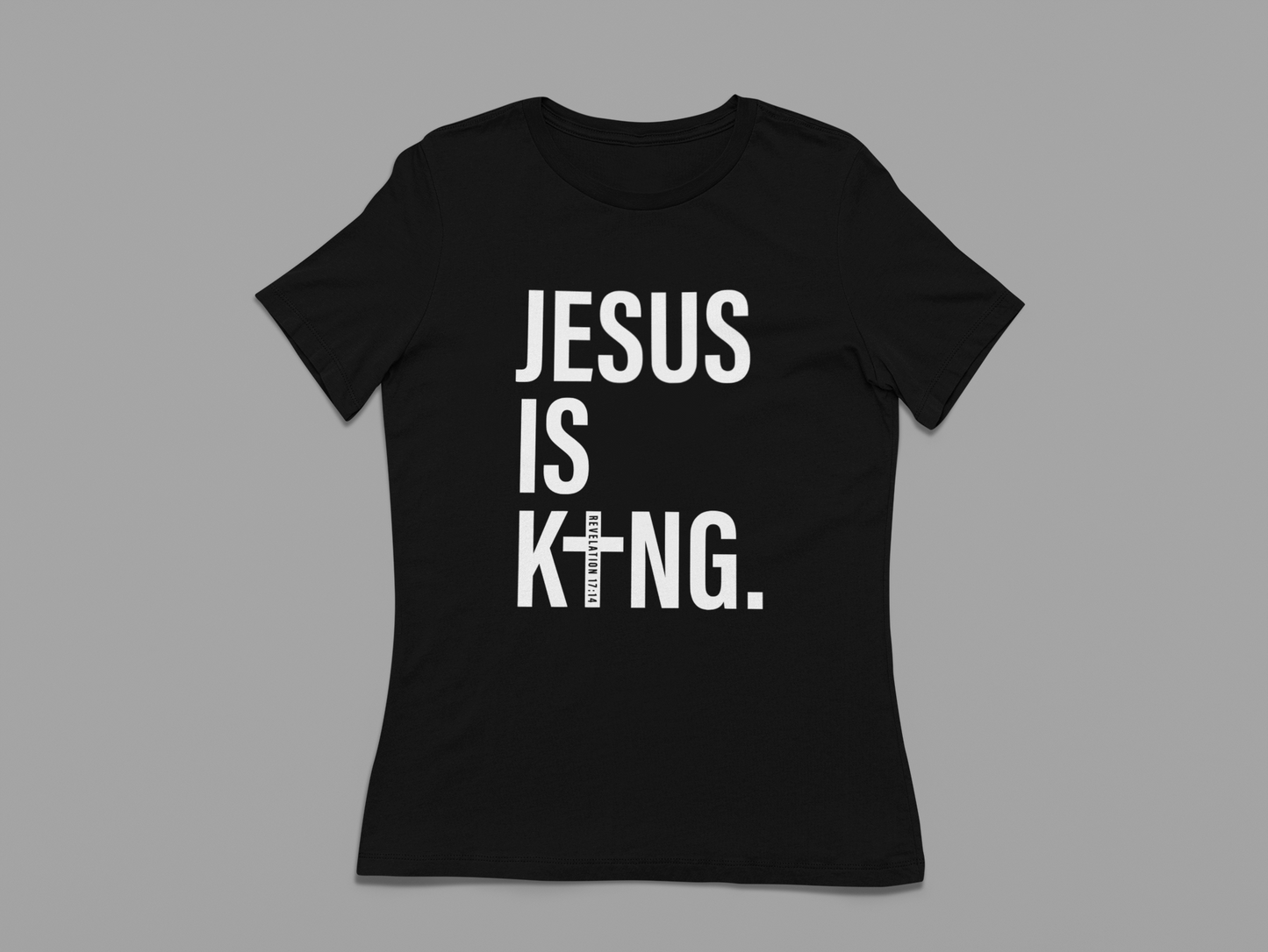 Women's T-Shirt JESUS IS KING