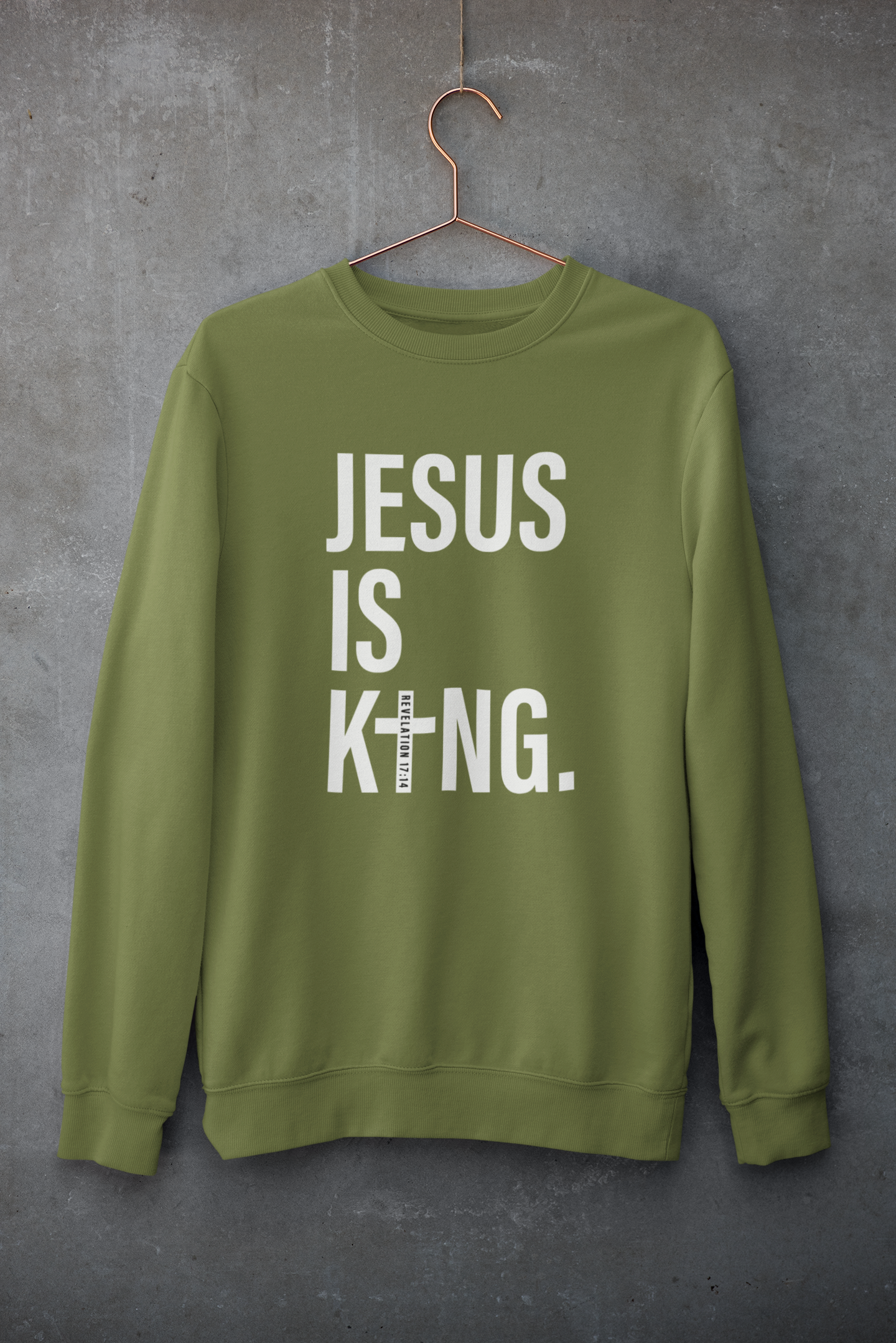 Women's Sweater JESUS IS KING