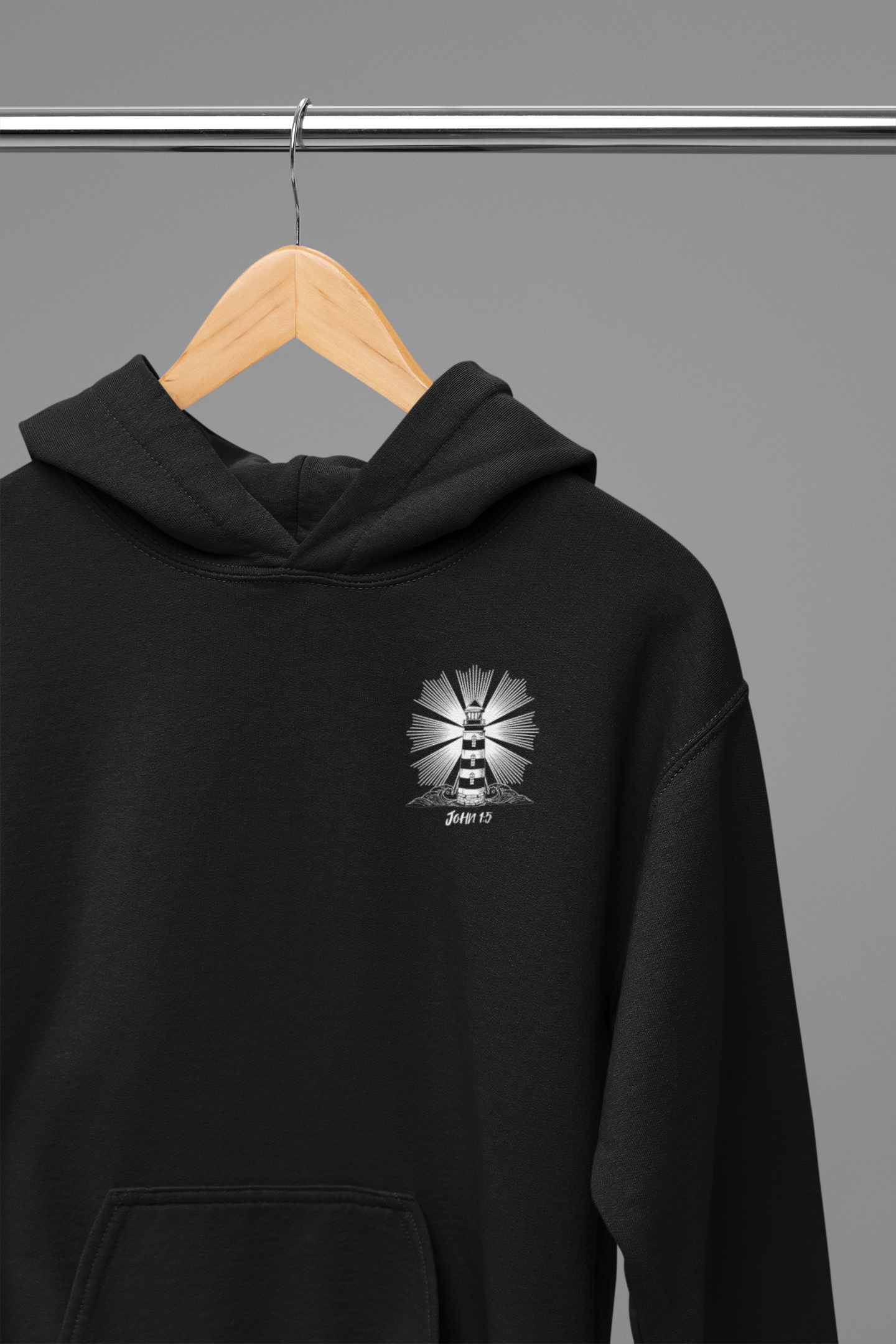 Men's Hoodie The Light Shines