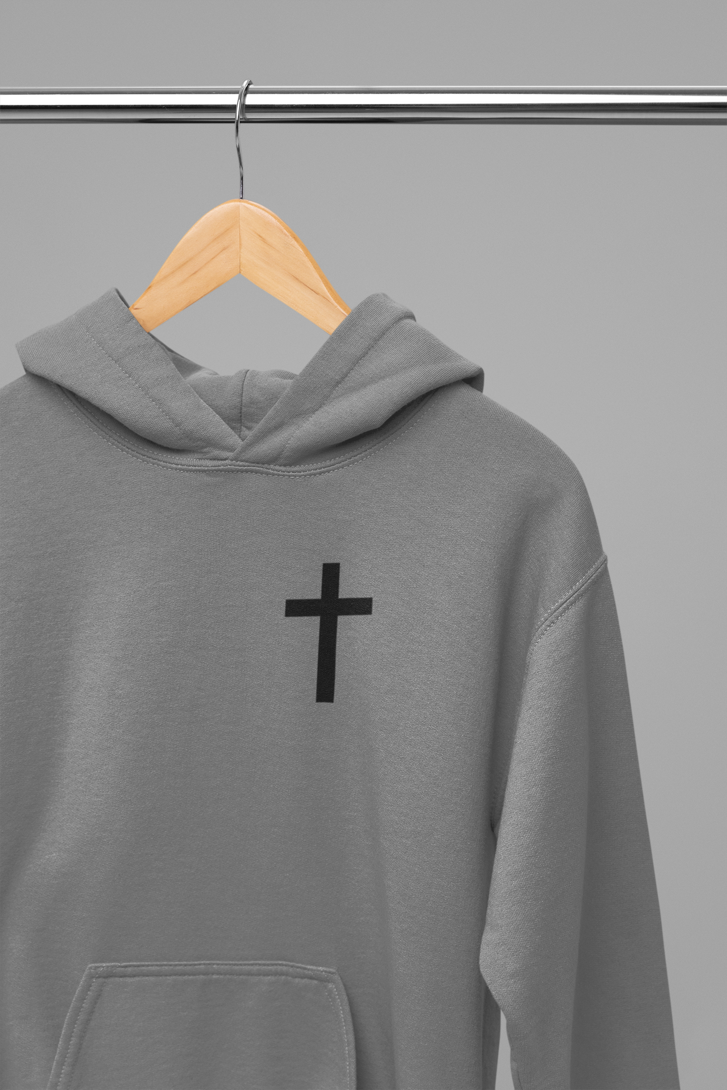 Women's Hoodie Trust in The Lord (Black Font)