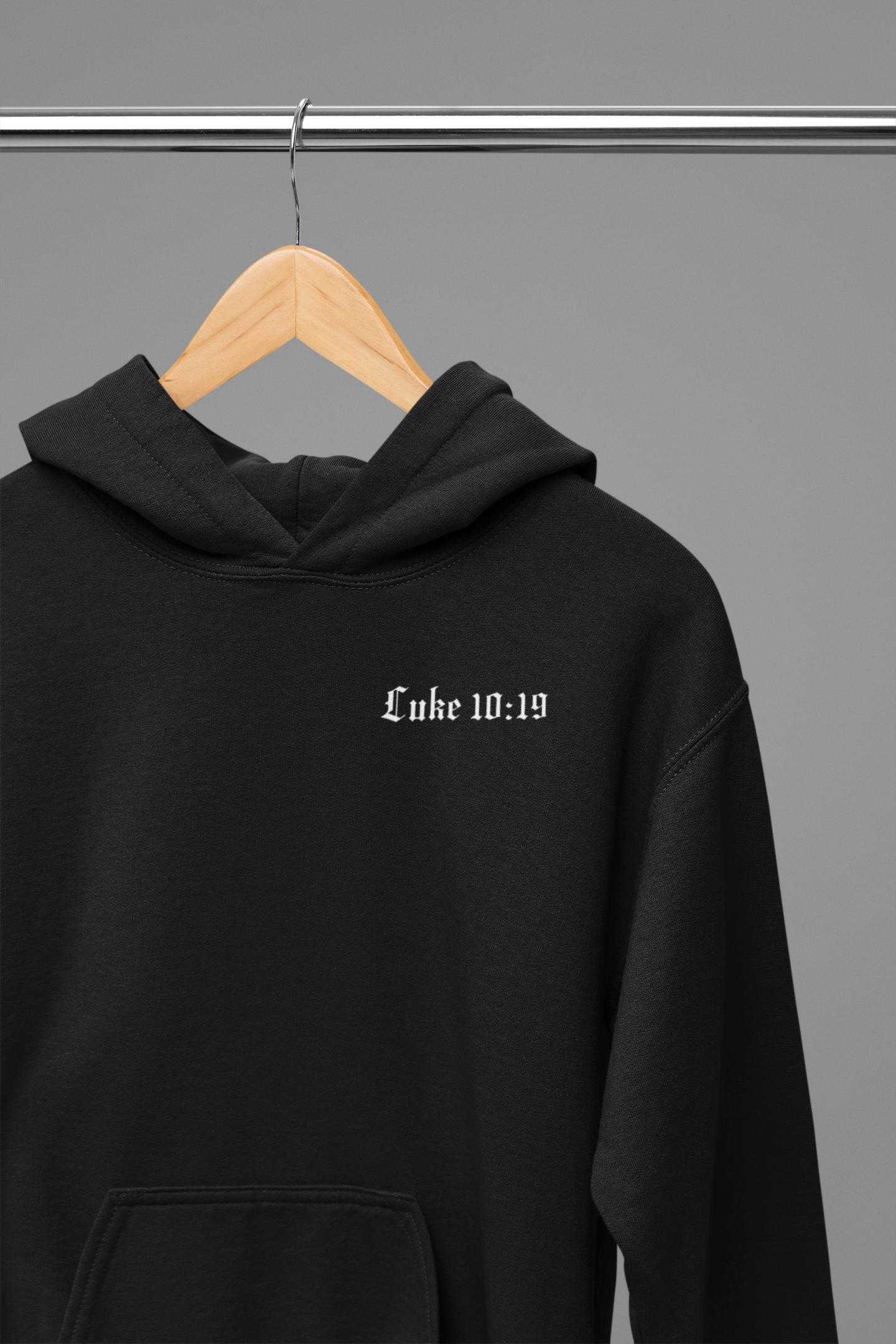 Men's Hoodie Authority Over Evil