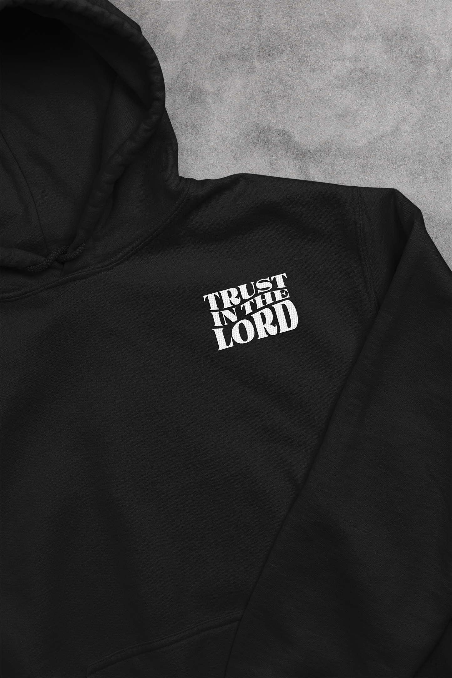 Men's Hoodie Trust In The Lord