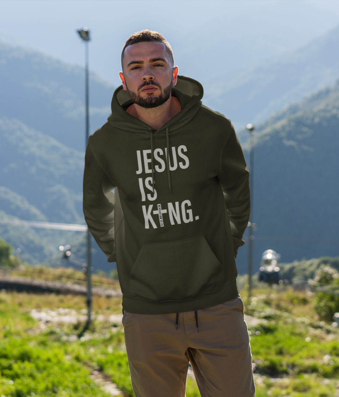 Men's Hoodie Jesus Is King