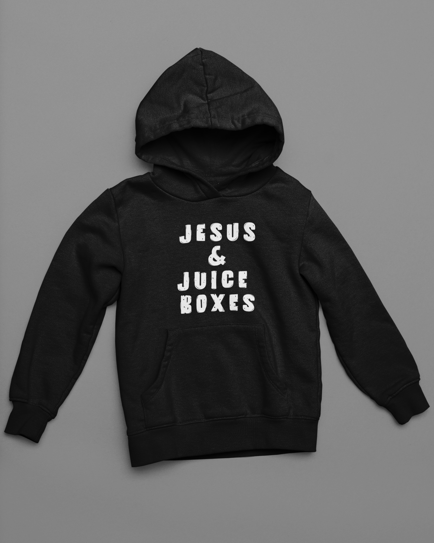 Kid's Hoodie - Jesus and Juice Boxes