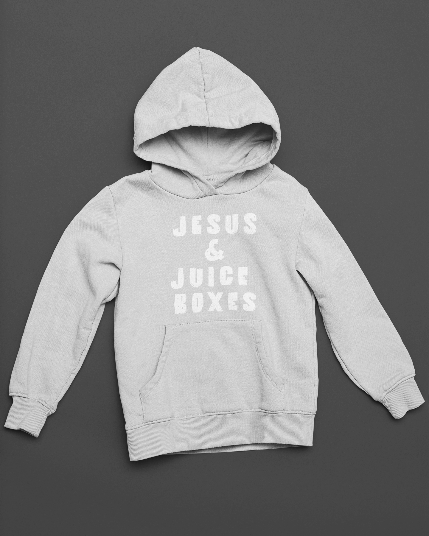 Kid's Hoodie - Jesus and Juice Boxes
